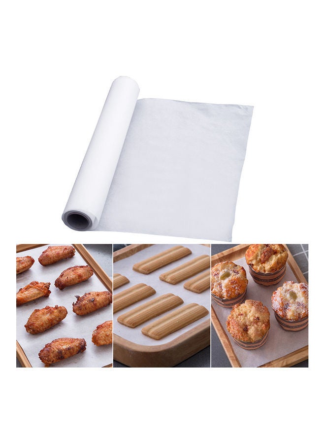 لفة ورق طهي مانع للالتصاق للخبز أبيض 30سم - Image 2
