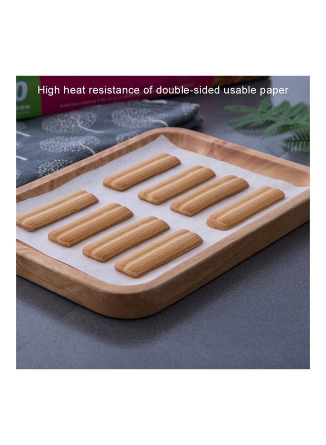 لفة ورق طهي مانع للالتصاق للخبز أبيض 30سم - Image 4