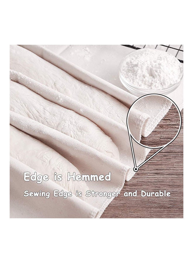 Proofing Bread Baguette Baking Mat Beige  - Image 5