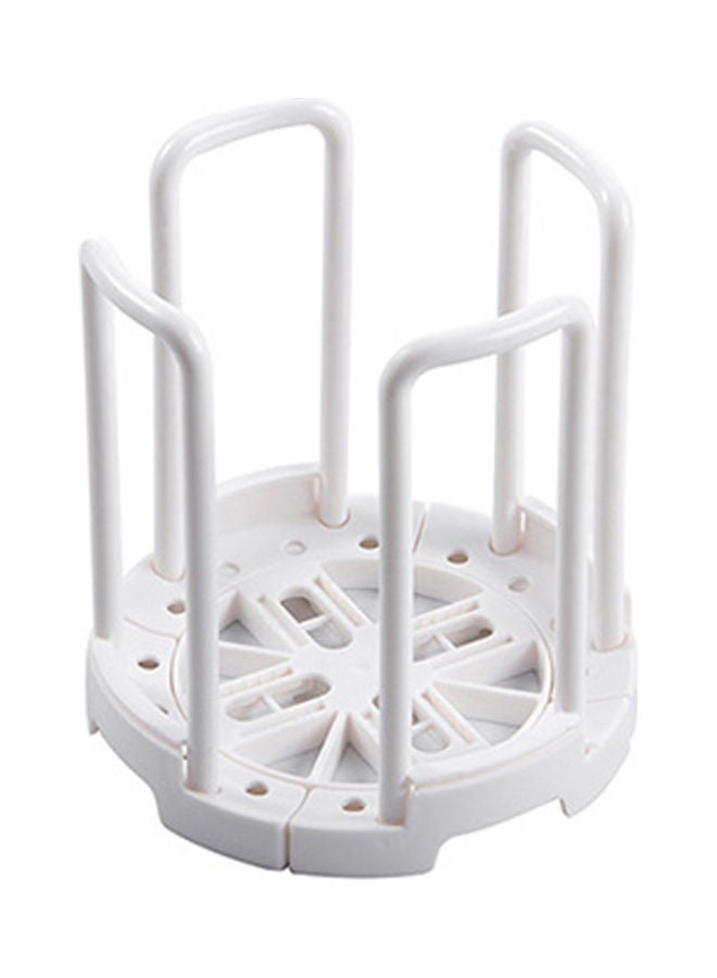 Retractable Bowl Holder White  - Image 1