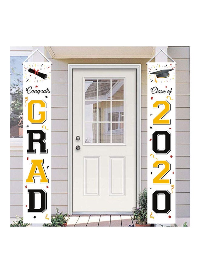 2-Piece Hanging Flag Banner Set - Image 2