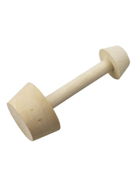 Wooden Egg Tart Tamper Pastry Pusher Beige