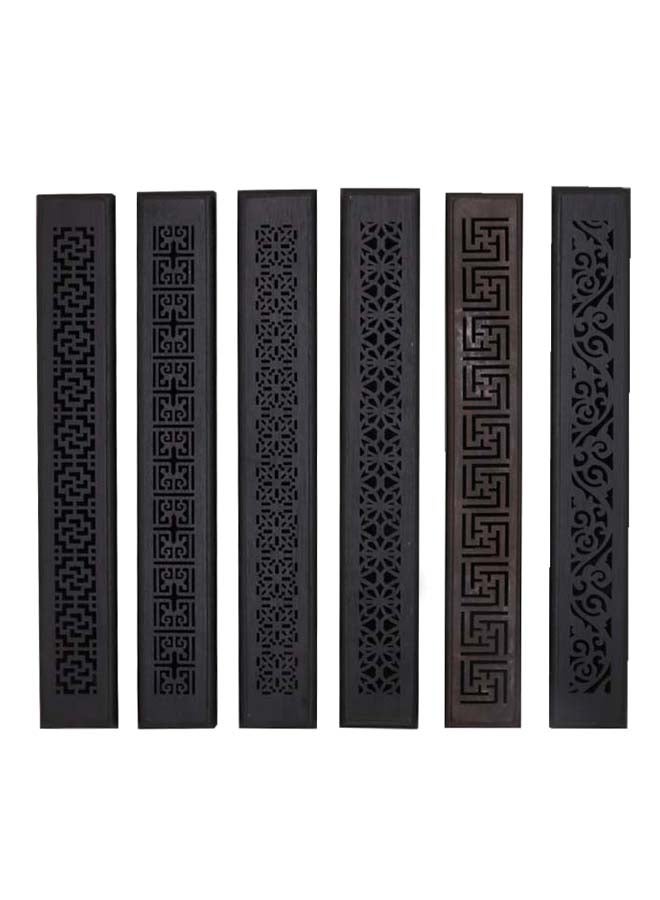 Bakhoor BoSidin Wooden Incense Sticks Holder Dark Brown 75grams  - Image 2