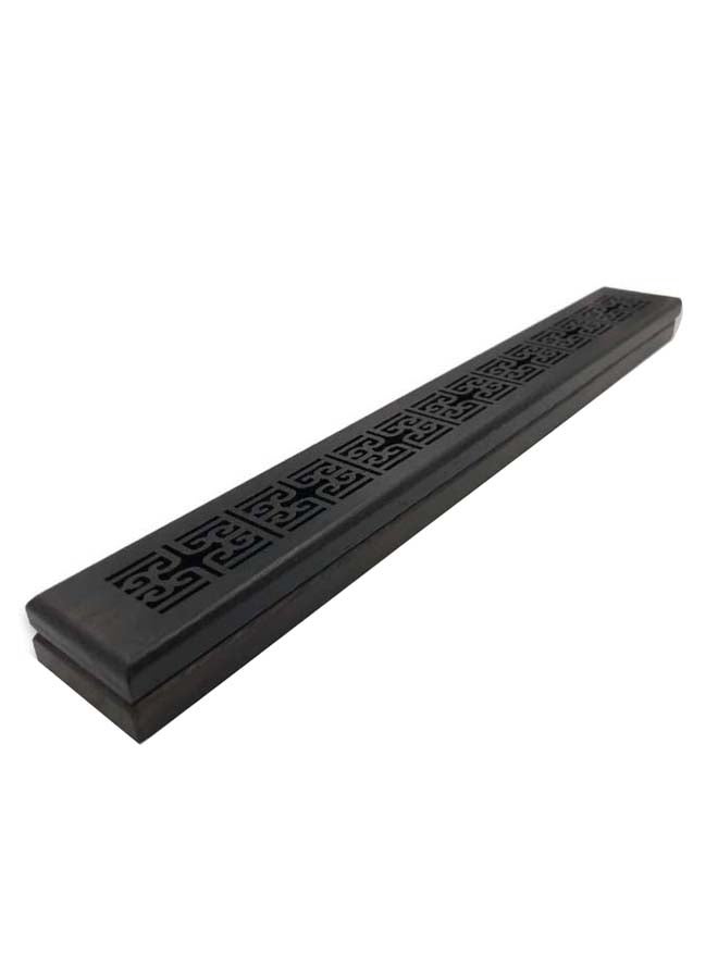 Bakhoor BoSidin Wooden Incense Sticks Holder Dark Brown 75grams  - Image 1