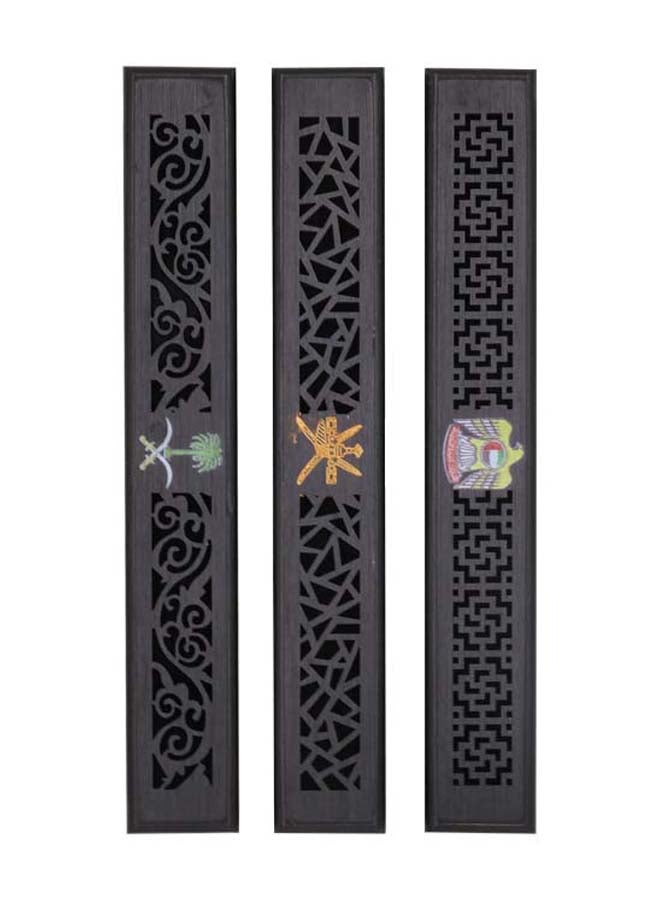Bakhoor BoSidin Wooden Incense Sticks Holder Dark Brown 75grams  - Image 4