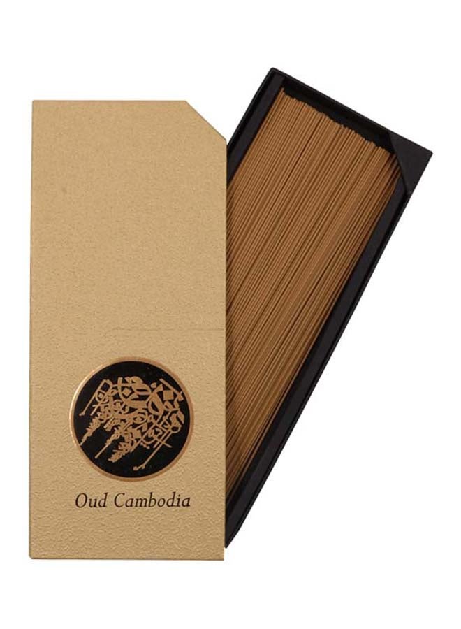 Bakhoor BoSidin - 500-Piece Cambodian Oud Incense Sticks Brown 100grams - Image 1