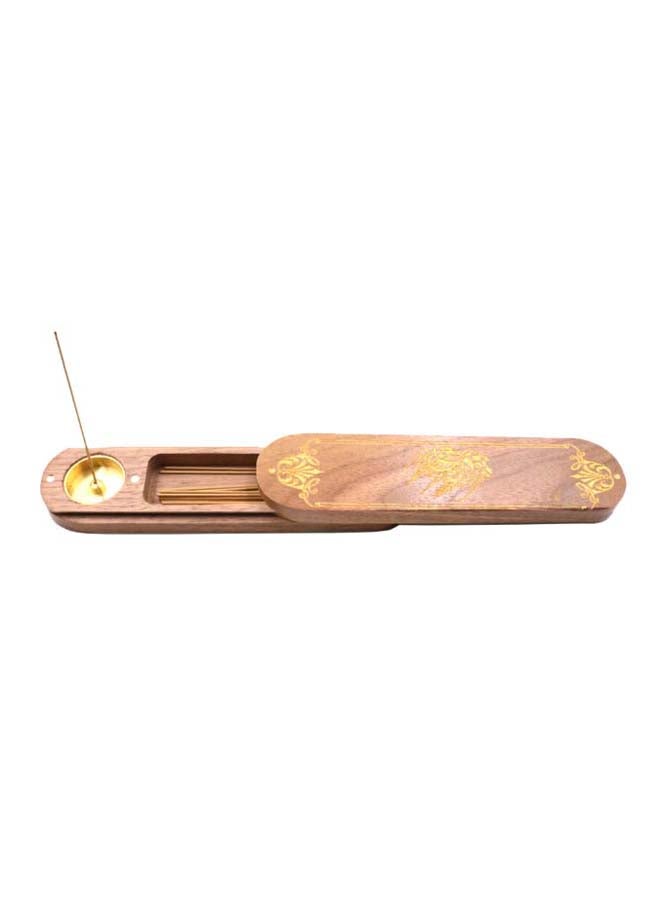 Bakhoor BoSidin 20 Piece - Cambodian Oud Incense Stick With Burner Brown 90grams  - Image 4