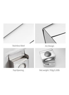 Generic Paper Towel Dispenser Silver  - Image 2