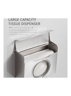 Generic Paper Towel Dispenser Silver  - Image 5