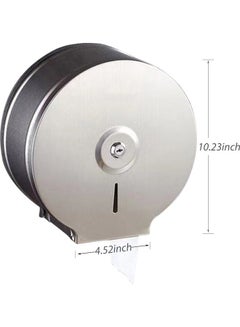 Generic Paper Towel Dispenser Wall Mounted Silver  - Image 4