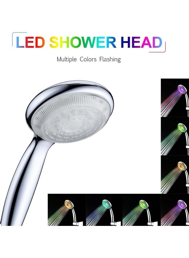 LED Shower Head Multicolour 24x9cm - Image 1