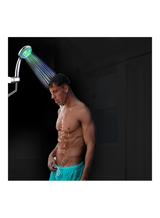 LED Shower Head Multicolour 24x9cm - Image 2