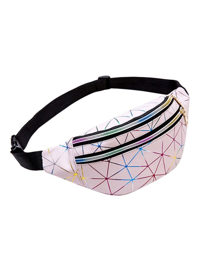 حقيبة خصر رياضية بتصميم جديد للأماكن الخارجية وردي - Image 1