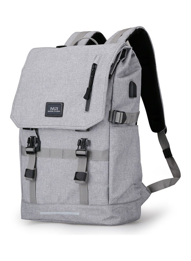 Fashion Travel Bag Grey - Image 3