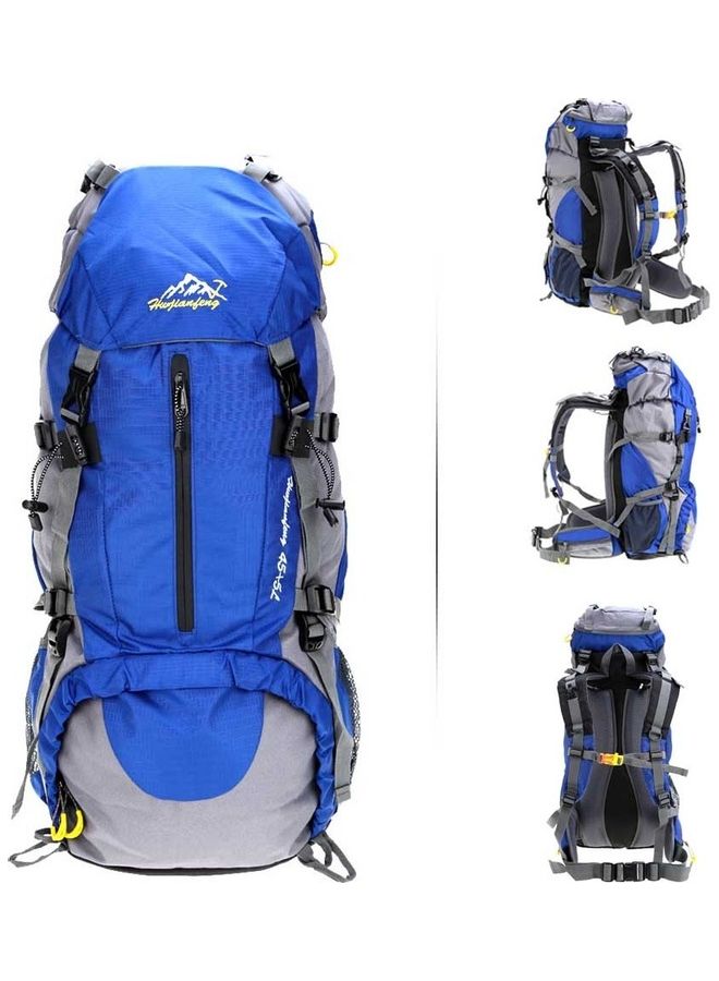 LIXADA - Waterproof Outdoor Sport Hiking Travel Backpack Blue - Image 1