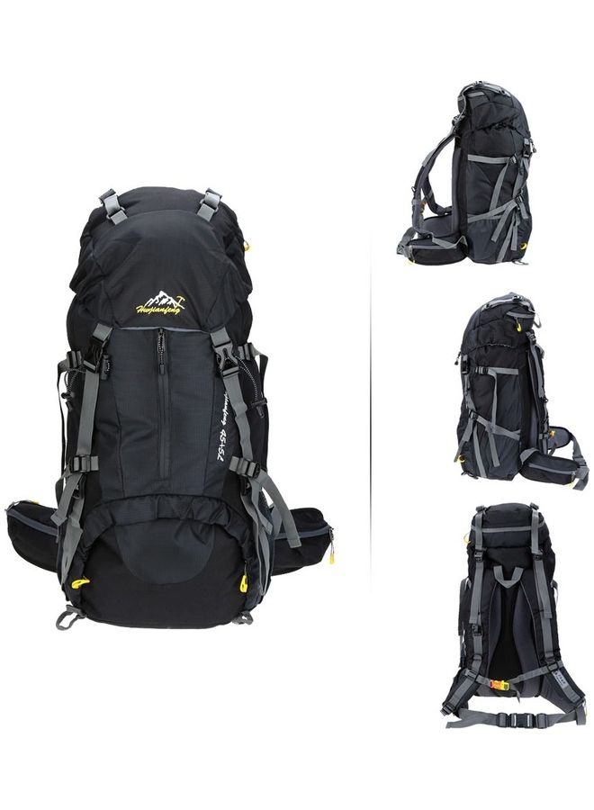LIXADA - Waterproof Travel Hiking  Backpack Black - Image 1