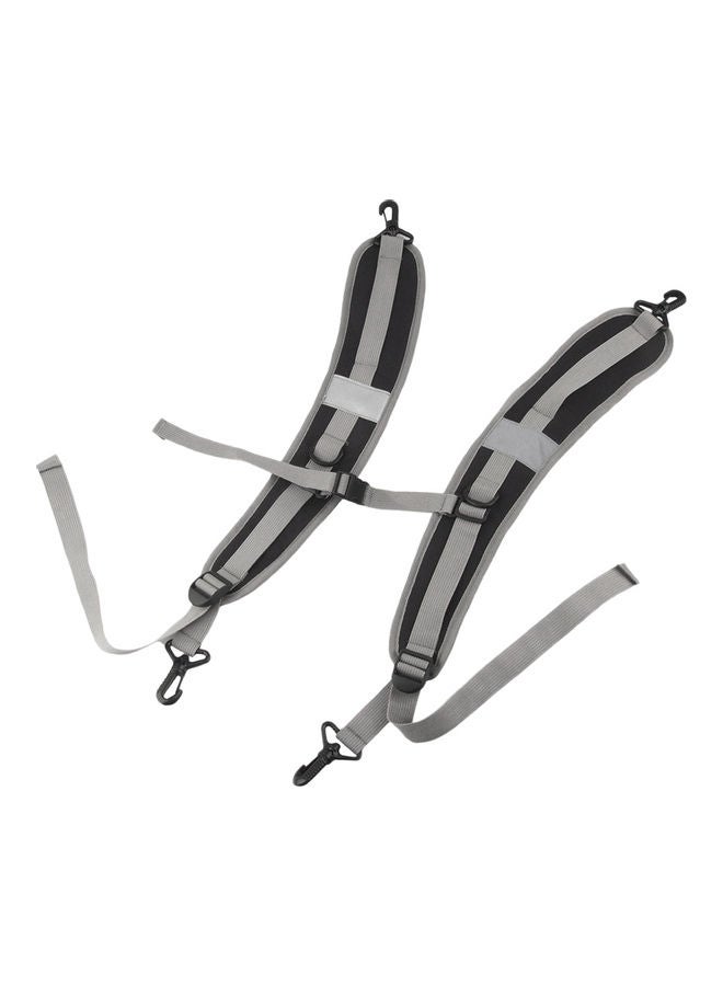Adjustable Replaceable Bag Straps Black/Grey