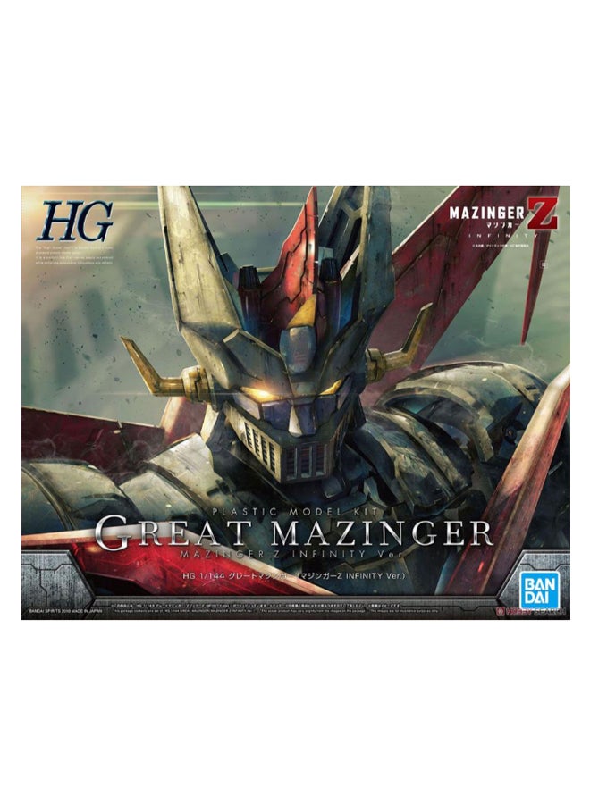 BANDAI SPIRITS - HG Great Mazinger Z Infinity Version Model Kit 7.3inch - Image 1