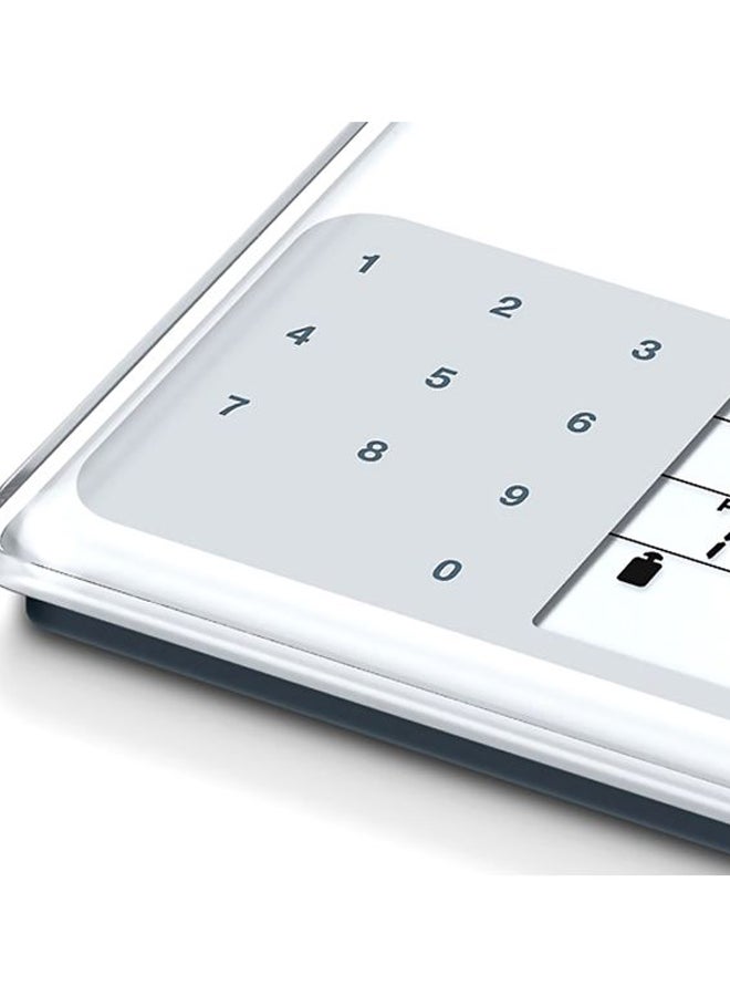 بيورير ميزان تحليل مكونات الطعام مناسب للاستخدام في المطبخ أبيض/رمادي 16.5x23x2.4سم - Image 3