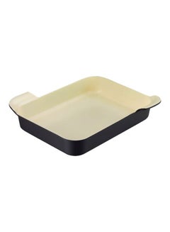 Natura Oven Tray Beige/Black 39x6.5x29cm