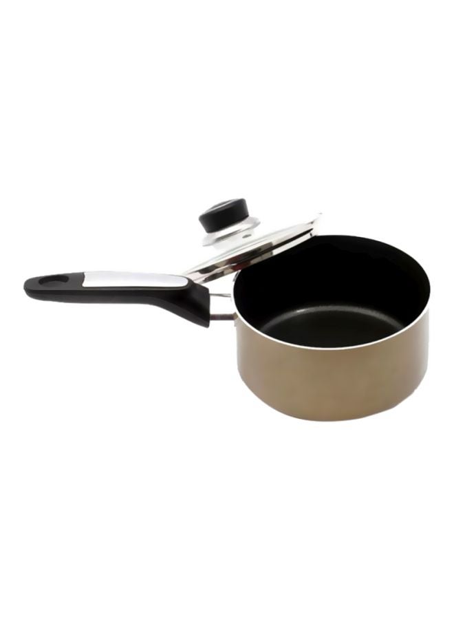 Royalford - Saucepan With Lid Gold 16cm - Image 1