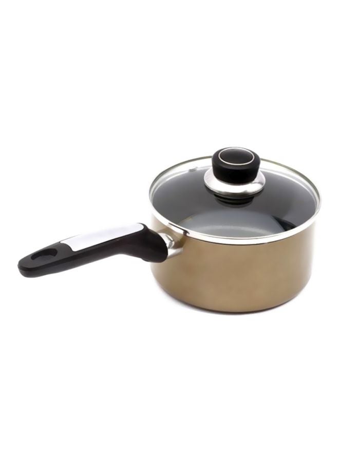 Royalford - Saucepan With Lid Gold 16cm - Image 1