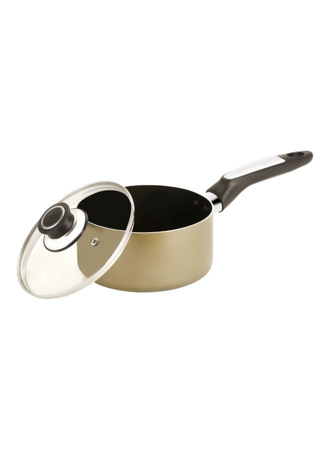 Royalford - Saucepan With Lid Gold 16cm - Image 1