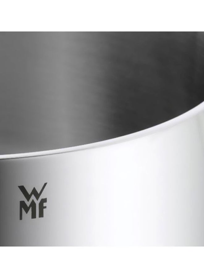 WMF Milk Pot With Handle Silver/Black 14cm - Image 4