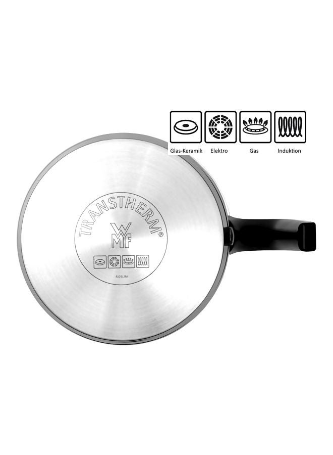 WMF Milk Pot With Handle Silver/Black 14cm - Image 5