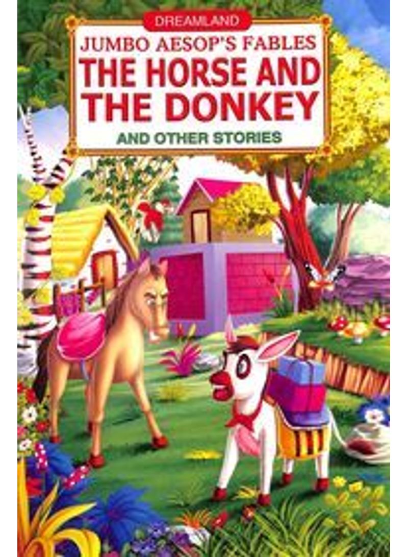 Jumbo Aesop's - the Horse and the Donkey paperback english 