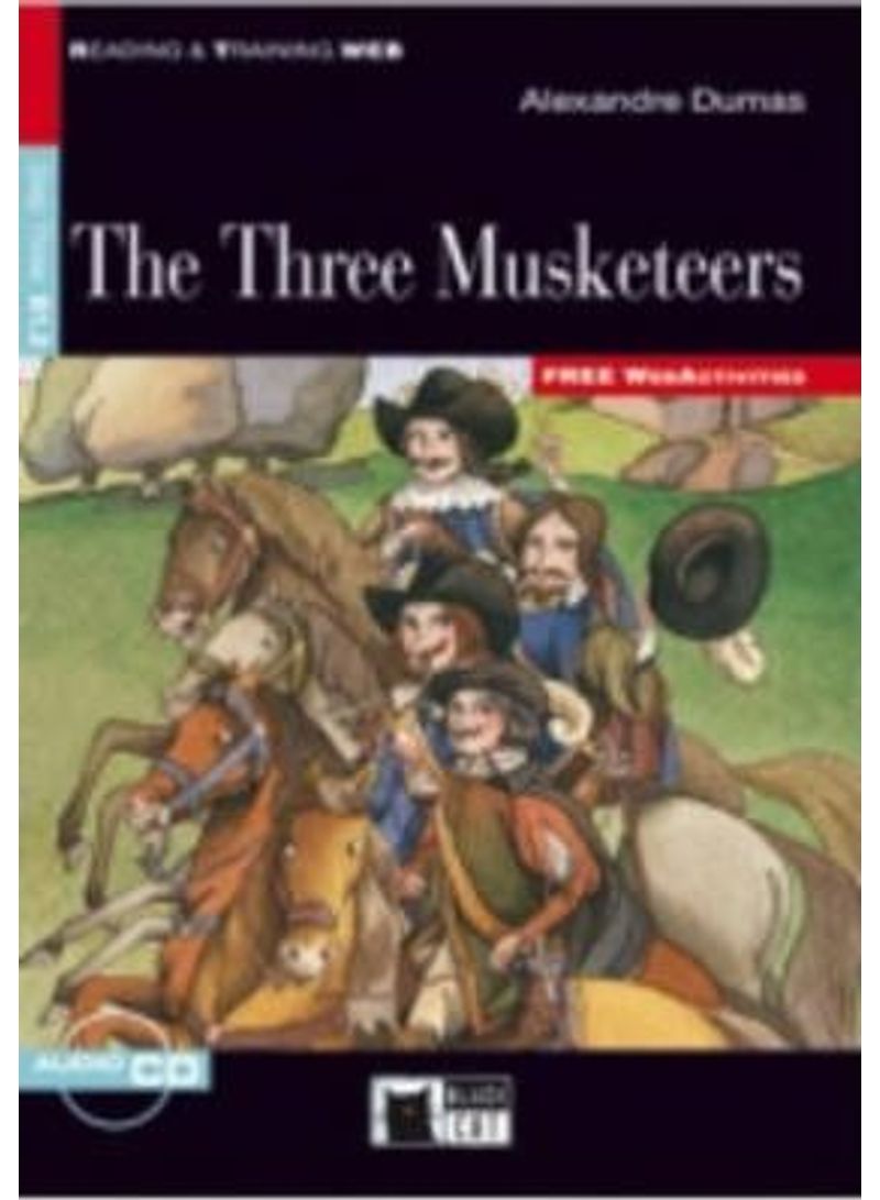 Reading & Training : The Three Musketeers + audio CD Paperback English by Alexandre Dumas - 01032018 