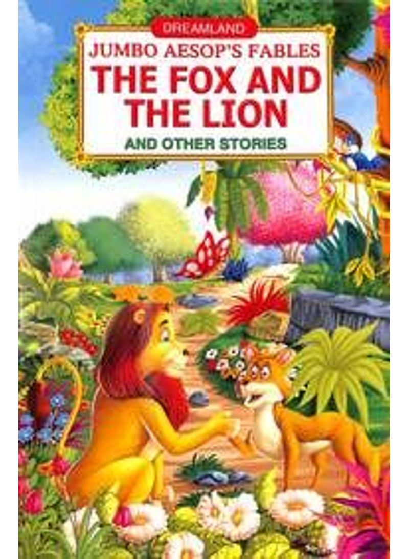 Jumbo Aesop's - the Fox and the Lion paperback english 