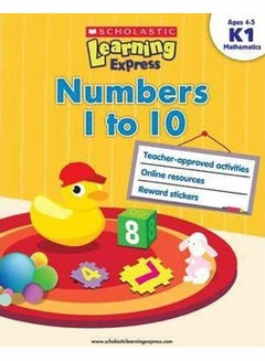 Learning Express: Numbers 1 To 10 Level K1 Paperback English by Inc Scholastic - 1032018