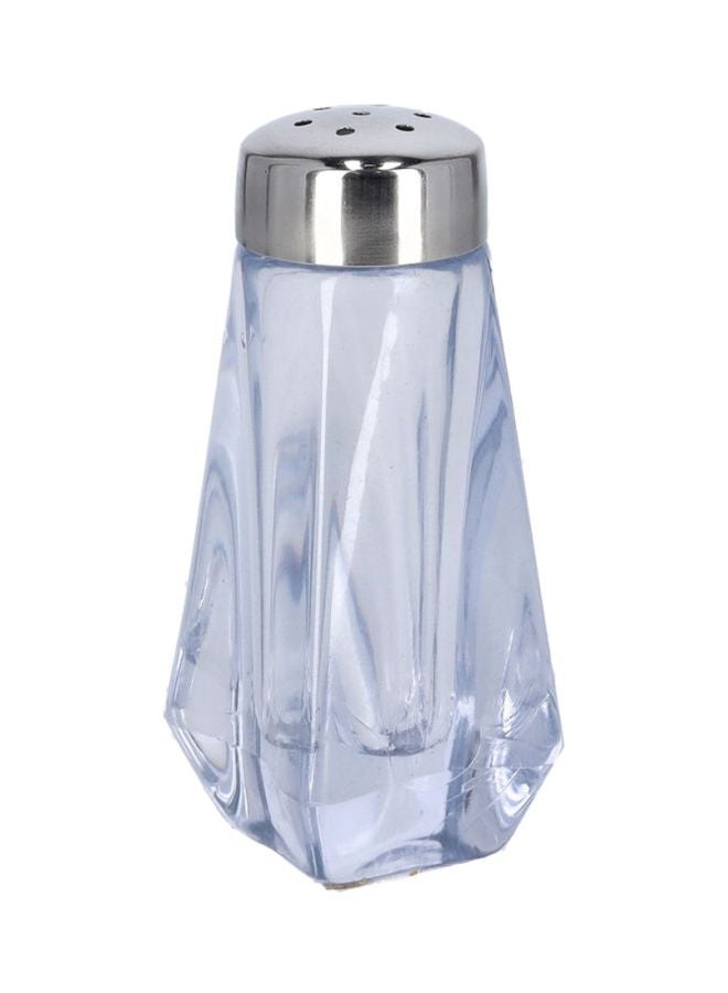 DELCASA - Pepper Shaker Clear/Silver 9cm - Image 1