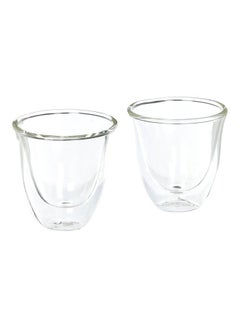 De'Longhi Espresso 2 Double Wall Thermo Clear 2x60ml  - Image 1