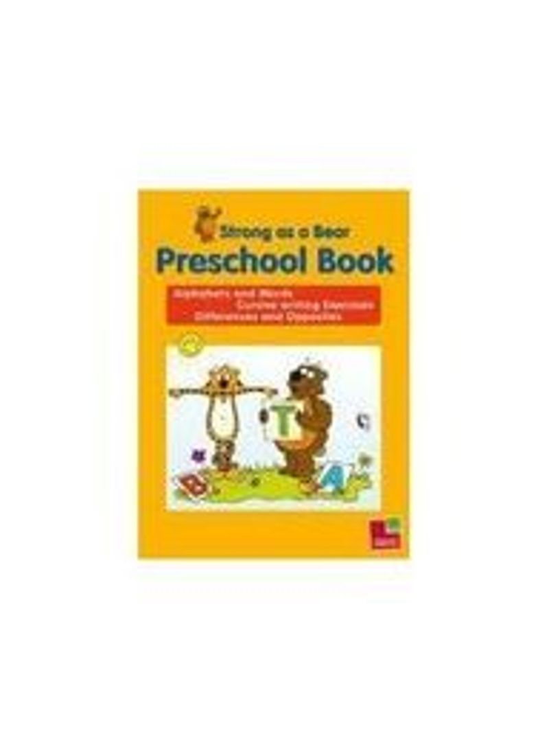 Strong as A Bear Preschool Book paperback english
