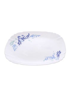 Luminarc Lotusia Lily Dessert Plate White/Blue 21cm  - Image 1