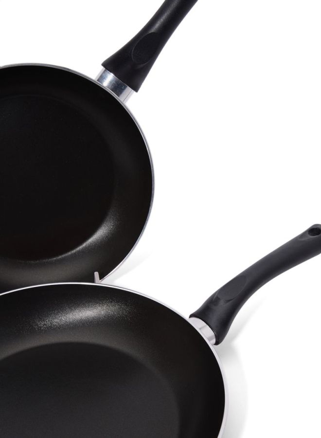 pigeon 2-Piece Fry Pan Set Red Frying Pan 24 Cm, Flat Tawa 28cm  - Image 4