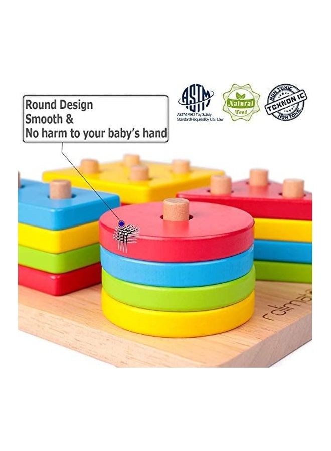 rolimate Toddler Toys Boys Girls Wooden Educational Toys  - Image 2