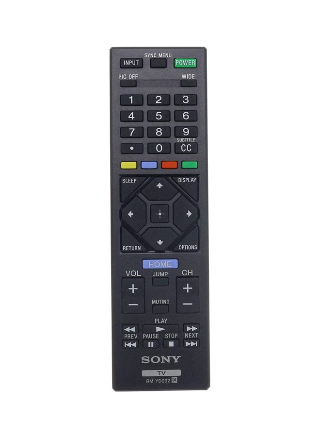 Sony LED HDTV Remote Control Black/White  - Image 1