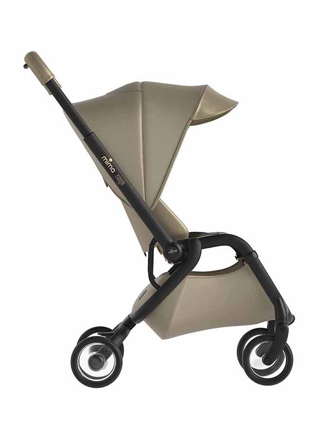 mima - Zigi 2G Stroller With Rain Cover - Champagne Gold - Image 1
