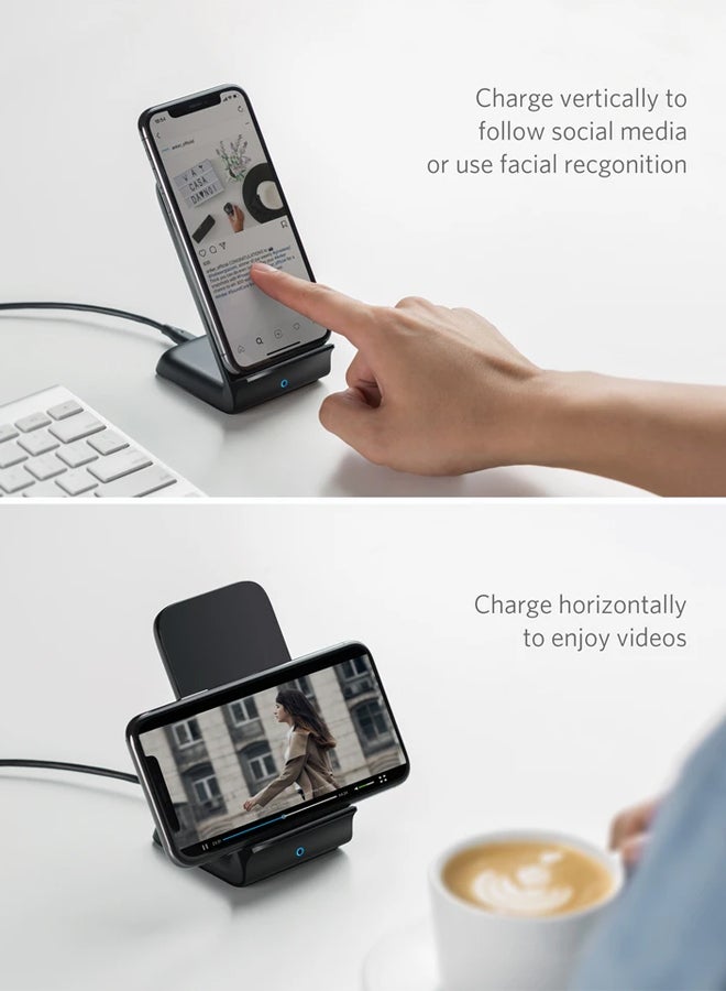 Anker - PowerWave Wireless Charger Black - Image 1