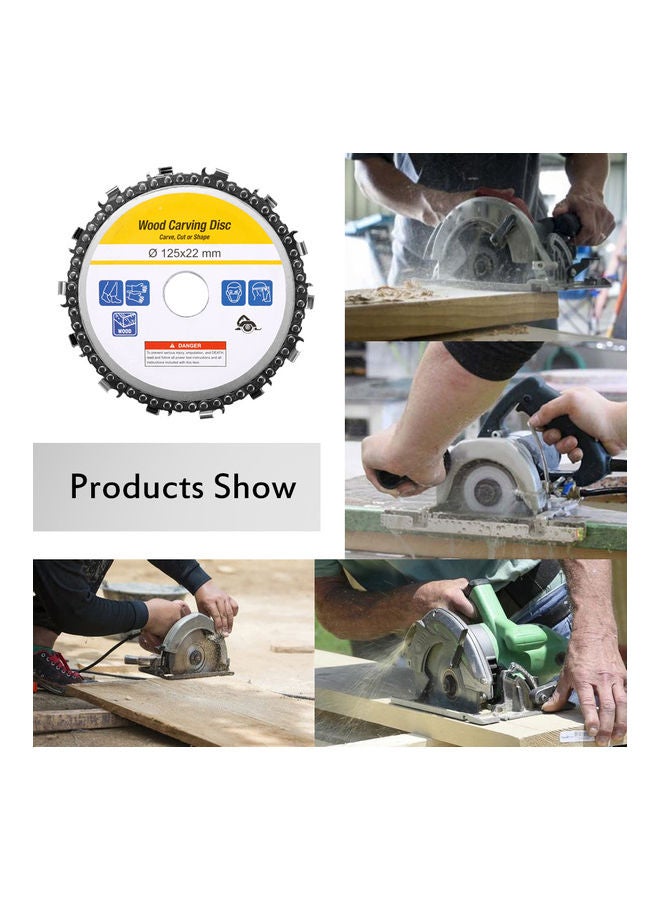 Wood Carving Disc Silver - Image 5