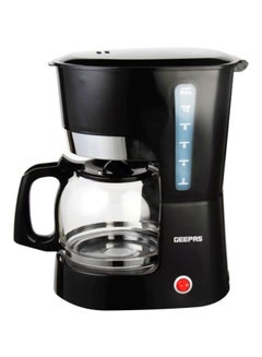 Coffee Maker, Filter Coffee Machine, | High Temperature Glass Carafe | Keep Warm & Anti-Drip Function | Reusable Filter | On/ Off Switch with Indicator Light 850 W GCM6103 Black/Clear - v1621234784/N27328771A_1