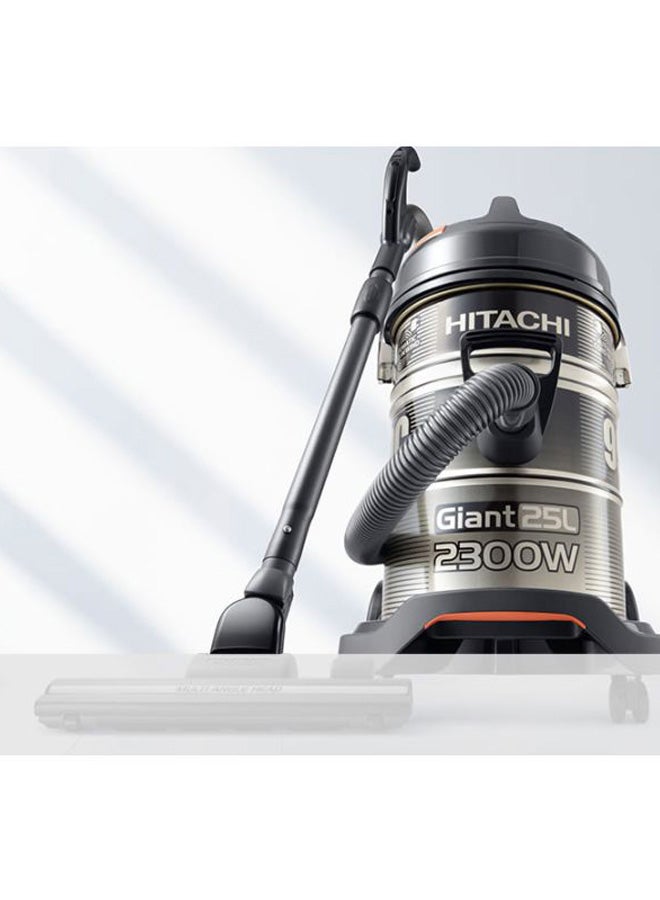 هيتاشي مكنسة كهربائية 18 L 2200 W CV-975FC SS220 GB ذهبي/ أسود  - Image 3