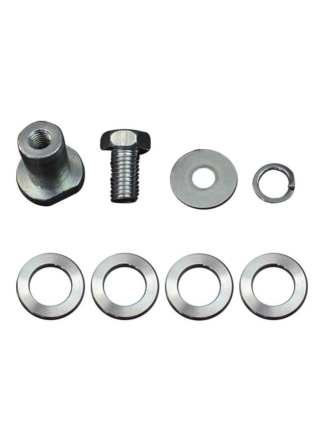 M10 Angle Grinder To Grooving Machine Adapter Set Silver  - Image 1