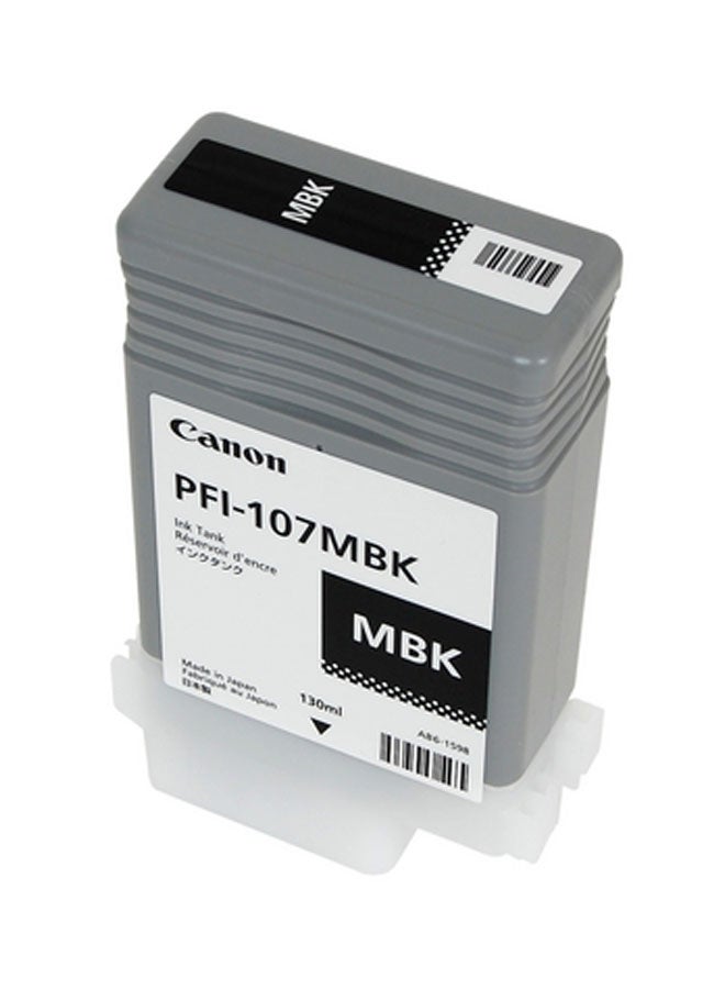 Canon Ink Cartridge Pfi-107Mbk - Matte Black - Image 2