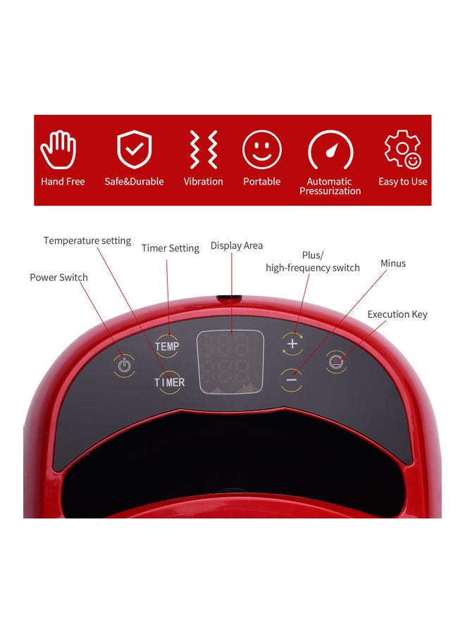 Generic - T-Shirt Printing Press Printer Machine Red/Black - Image 1