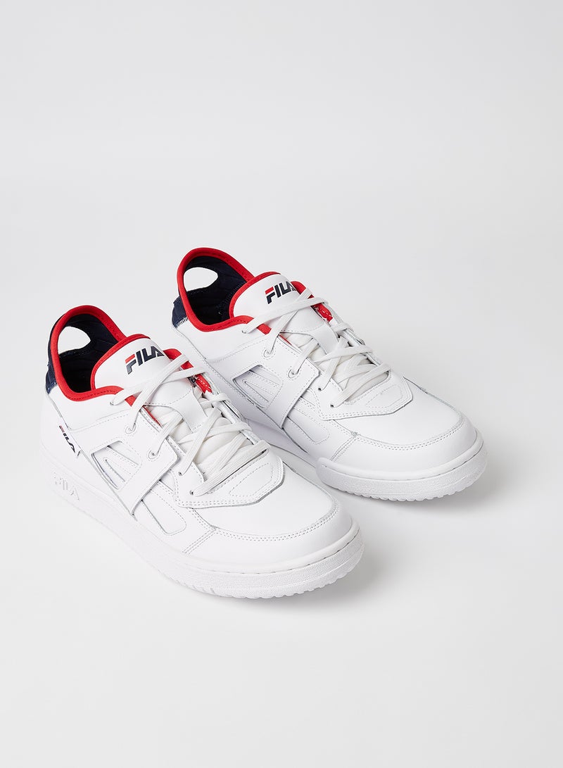 FILA Cage Low Sneakers White /Navy/Red  - Image 2