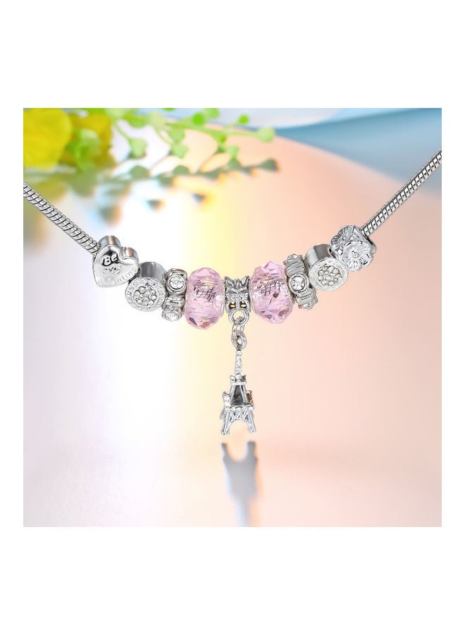 Eiffel Tower Style Hard Bangle Bracelet  - Image 2